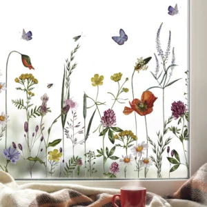 Double-Sided Butterfly Window Sticker