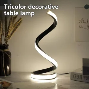 Modern Spiral LED Table Lamp
