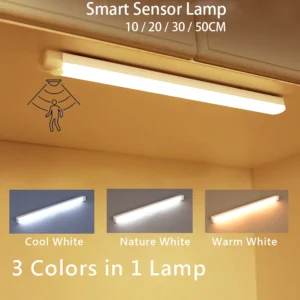 Motion Sensor Rechargeable LED Light Bar