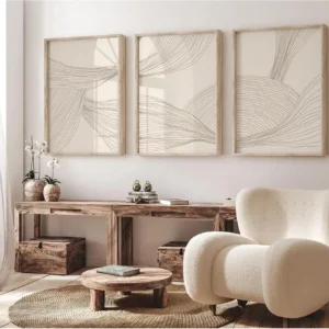 3-Piece Bohemian Canvas Wall Art Set