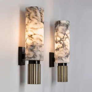 Modern Luxury Natural Marble LED Wall Lamp